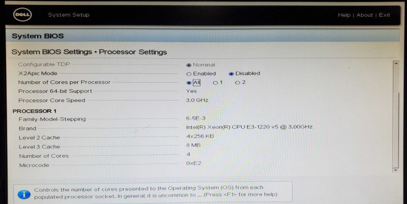 Dell PowerEdge T330 1x Xeon E3-1220 v5 16GB DDR4 H730 - No HDD