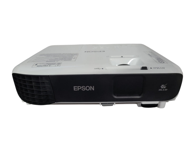 Epson EX3260 Projector With Remote, Cables & Carrying Bag Lamp Hours: 52 !