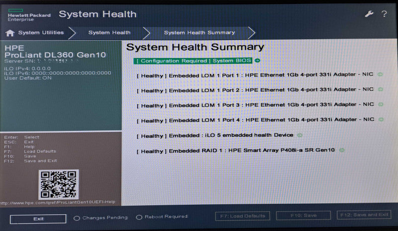 HP DL360 Gen10 | Xeon Bronze 3104 @1.70GHz, 64GB DDR4, 4x 8TB SAS, P408i-a