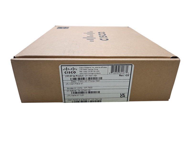 New Genuine Cisco CP-7841-K9 | Cisco UC VOIP Phone w/ Stand Q