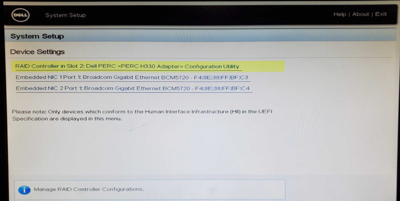 Dell PowerEdge T330 1x Xeon E3-1230 v5 32GB DDR4 H330 - No HDD