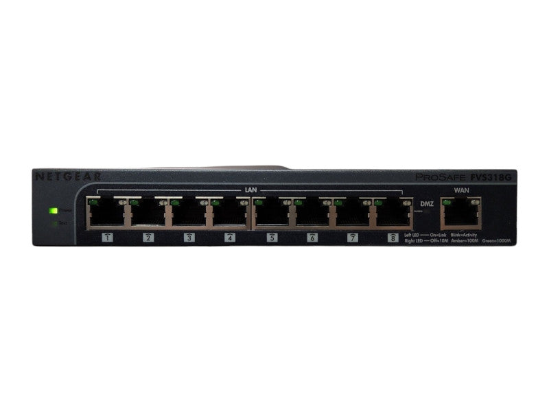 Netgear FVS318G ProSafe 8-port Business-class Gigabit VPN Firewall w/ PWR