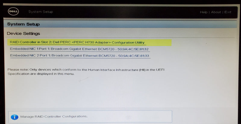 Dell PowerEdge T330 1x Xeon E3-1270 v5 64GB DDR4 H730 - No HDD/PSU