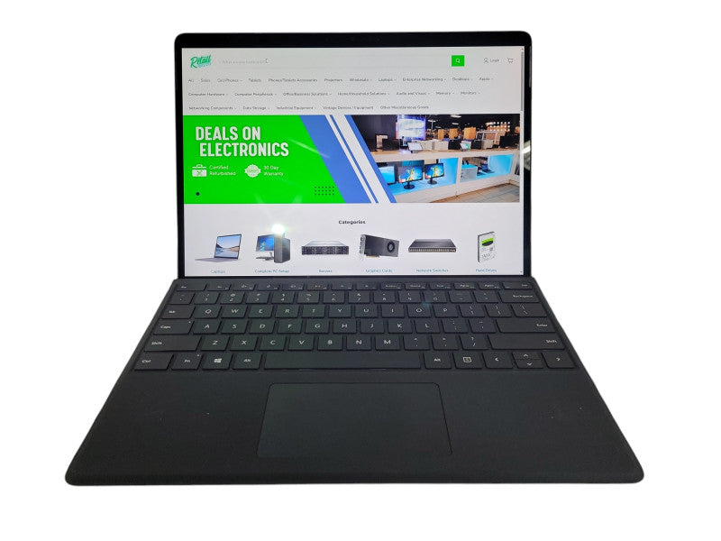Microsoft Surface Pro X | SQ1 @ 3.0GHz ARM64| 8GB RAM| 128GB SSD !