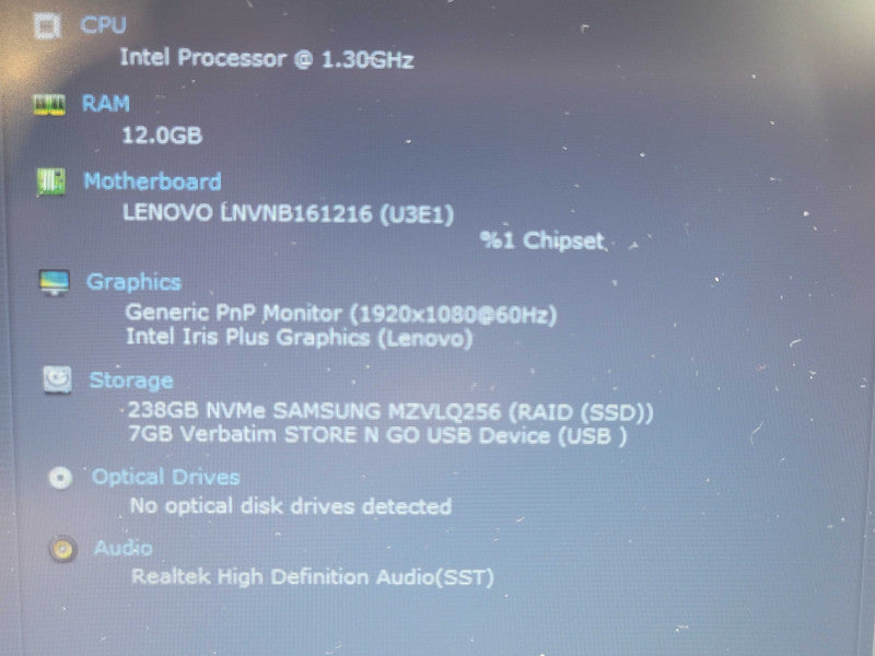 Lenovo IdeaPad S340-15IIL i7-10510U 12GB DDR4 256GB SSD  β Lap200