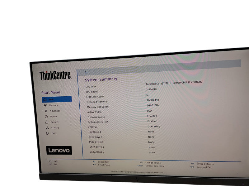 Lenovo ThinkCentre M70c i5 - 10400 @ 2.90GHz 16GB DDR4 Ram Qθ