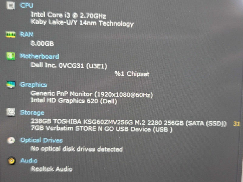 Dell Latitude Rugged 5424 i3-7130U 8GB DDR4 256GB SSD  β BudLap