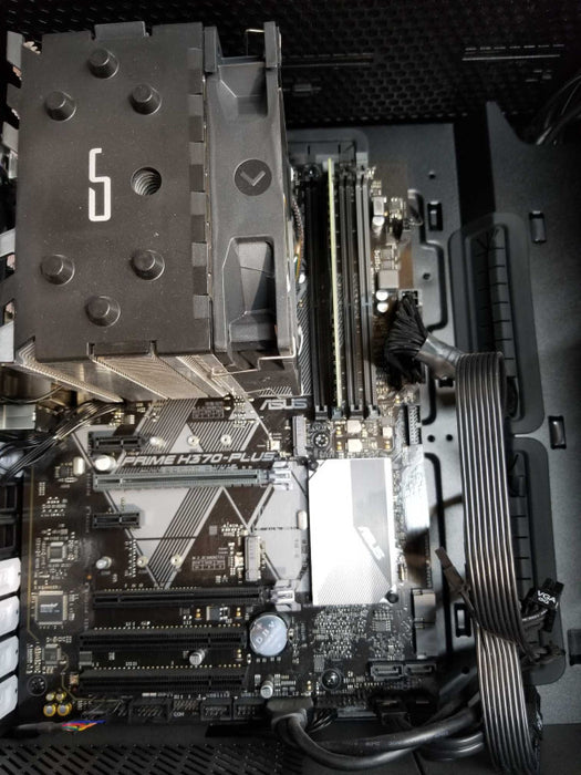 Custom PC with ASUS H370-PLUS, i7-8700k CPU 3.70GHz, 16GB RAM - No HDD / OS