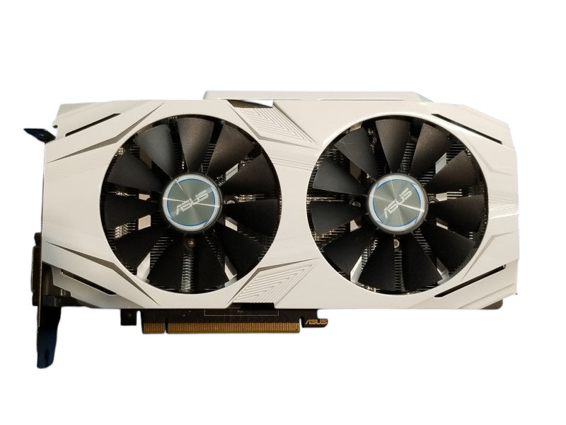 ASUS GTX1060 DUAL OC 6GB DDR5 DVI 2 HDMI 2 DP Graphics Card - White
