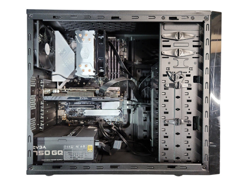 Custom PC, ASUS PRIME Z370-A II, i7-8700K, 64GB DDR4, 256GB NVMe, GTX750