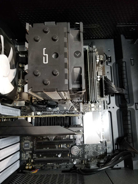Custom Tower with ASUS H370-PLUS, i7-8700k CPU 3.70GHz, 16GB RAM - No HDD