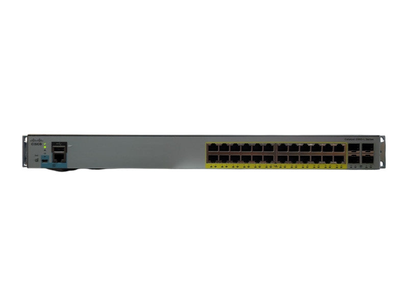 Cisco Catalyst WS-C2960L-24PS-LL 2960-L Gigabit PoE Network Switch