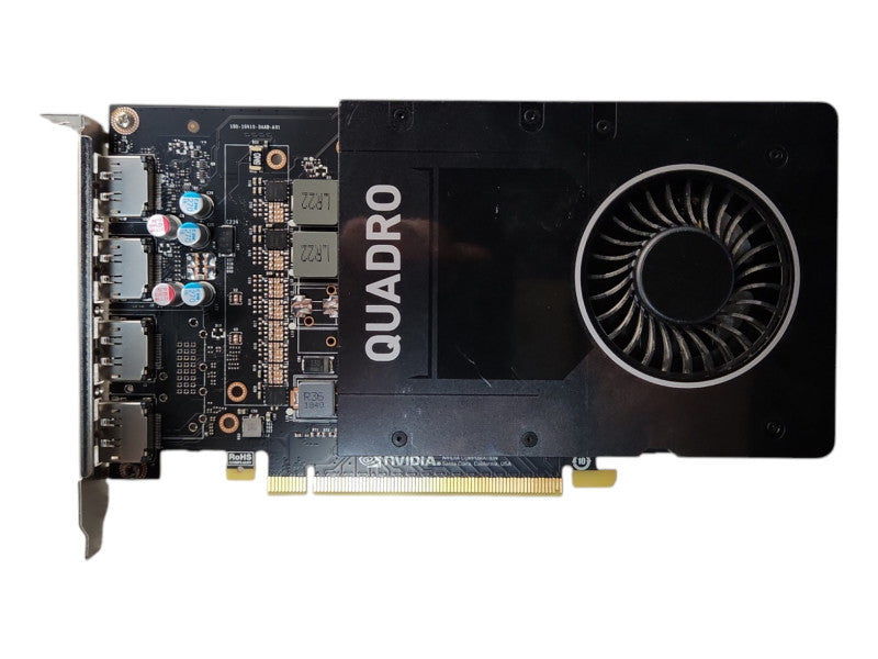 NVIDIA Quadro P2000 5GB GDDR5 Graphics Card 4x DisplayPort