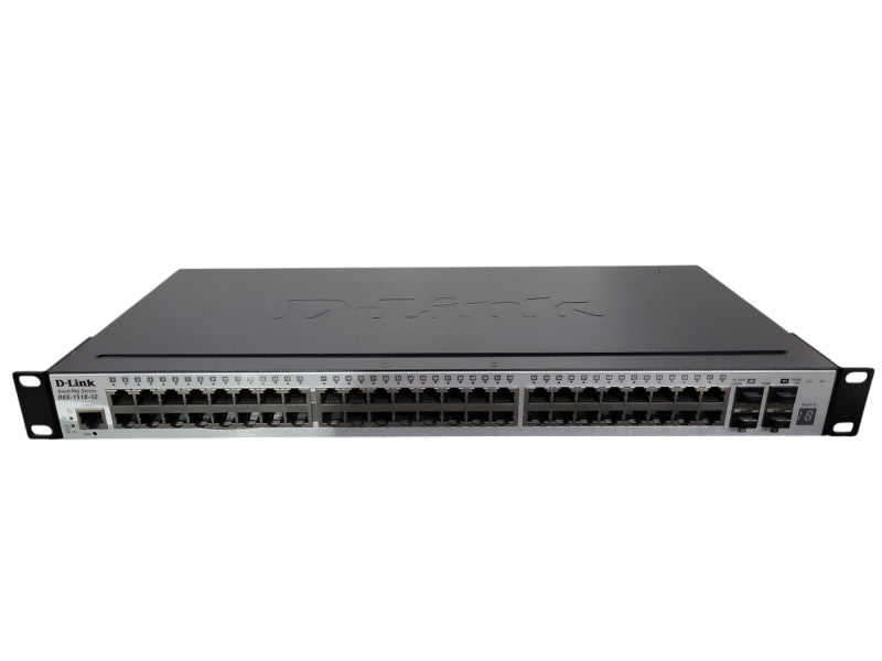 D-Link DGS-1510-52 48 Port Rack Mountable Ethernet Switch !