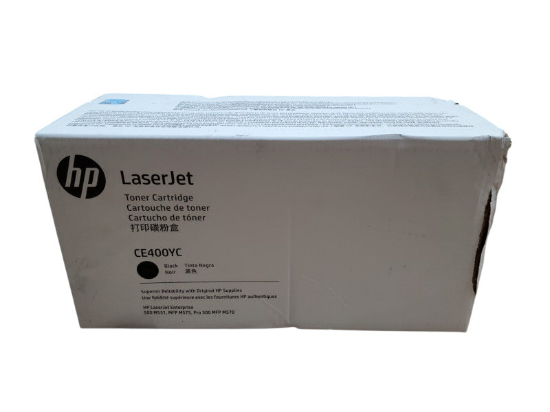 HP LaserJet CE400YC Black Toner Cartridge - New