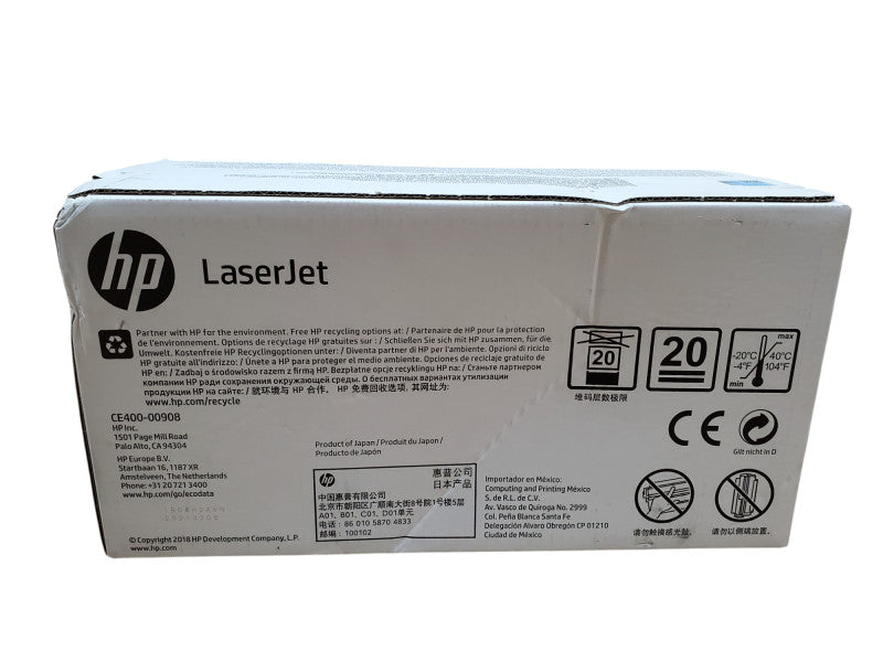 HP LaserJet CE400YC Black Toner Cartridge - New
