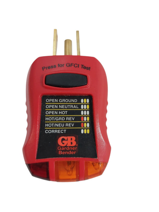 Gardner Bender GFI-3501 Ground Fault Receptacle Tester & Circuit Analyzer =