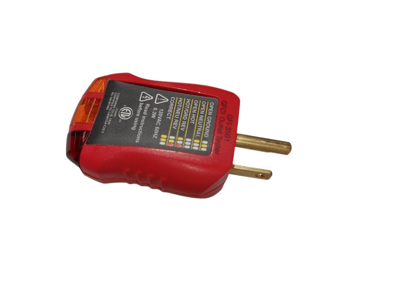 Gardner Bender GFI-3501 Ground Fault Receptacle Tester & Circuit Analyzer =