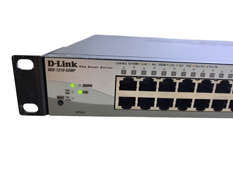 D-LINK DGS-1210-52MP | 52-Port Gigabit PoE Web Smart Switch
