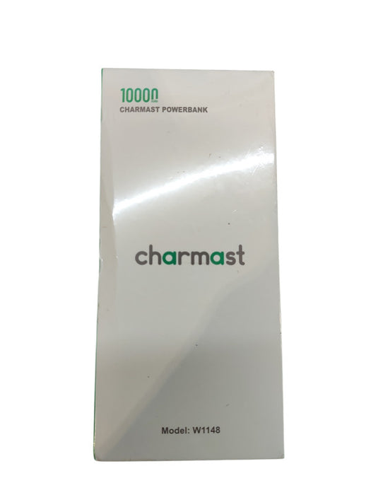 Charmast Portable Univeral Power Bank Battery Pack 10000mAh W1148 White