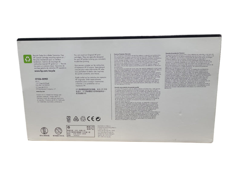 Genuine HP 26A Black Original LaserJet Toner Cartridge CF226A SEALED