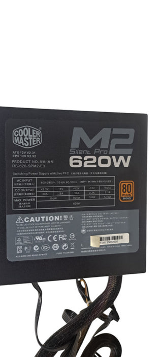Cooler Master Silent Pro M2 RS‑620‑SPM2‑E3 620 W 80 Plus Bronze ATX Power S