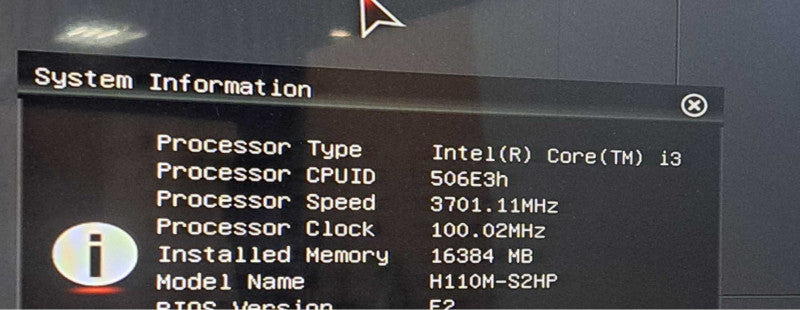 Custom PC i3-6100|16GB DDR4 RAM|No HDD|H110M