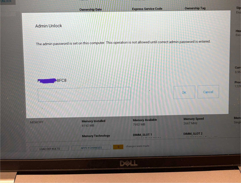 Dell Latitude 5530 i5-1235U BIOS Locked For Parts Or Repair READ!  Lap200