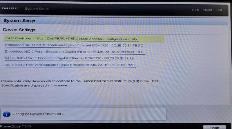 Dell PowerEdge T340 | Xeon E-2174G @3.80GHz, 32GB DDR4, H330, 2x 495W
