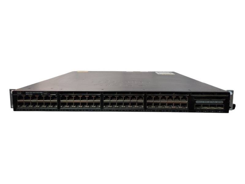 Cisco WS-C3650-48FQ-L 48-Port PoE + 4x 10GB SFP+ w/ 2x 1025W PSU
