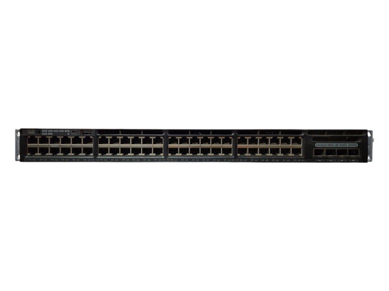 Cisco WS-C3650-48FQ-L 48-Port PoE + 4x 10GB SFP+ w/ 2x 1025W PSU
