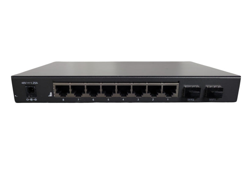 TP-Link JetStream 8 Port POE + 2 SFP  Smart Managed Switch TL-SG2210P !