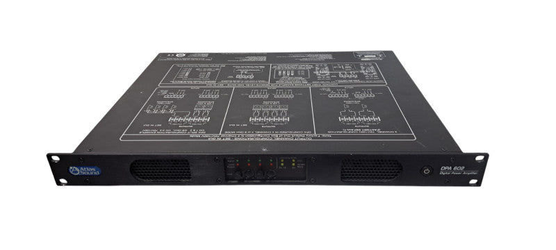 Atlas Sound DPA‑602 4‑Channel Digital Power Amplifier Q