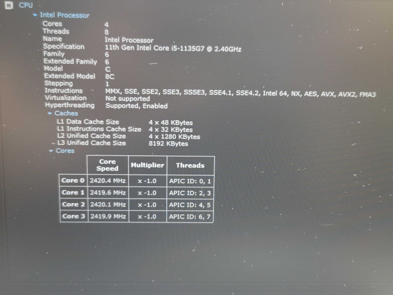 HP ProBook 450 G8 i5-1135G7 16GB DDR4 256GB SSD  β Lap200