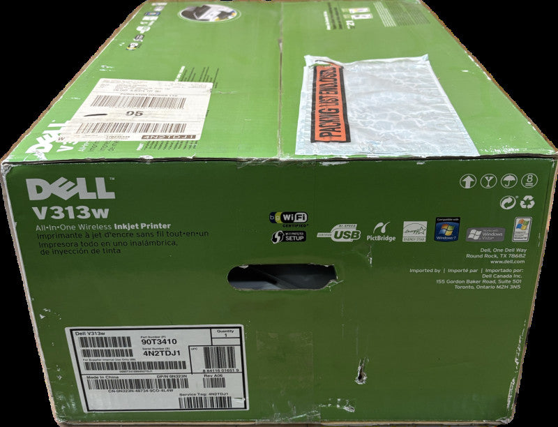Dell V313w All-in-One Wireless Inkjet Printer Brand-New Sealed READ!