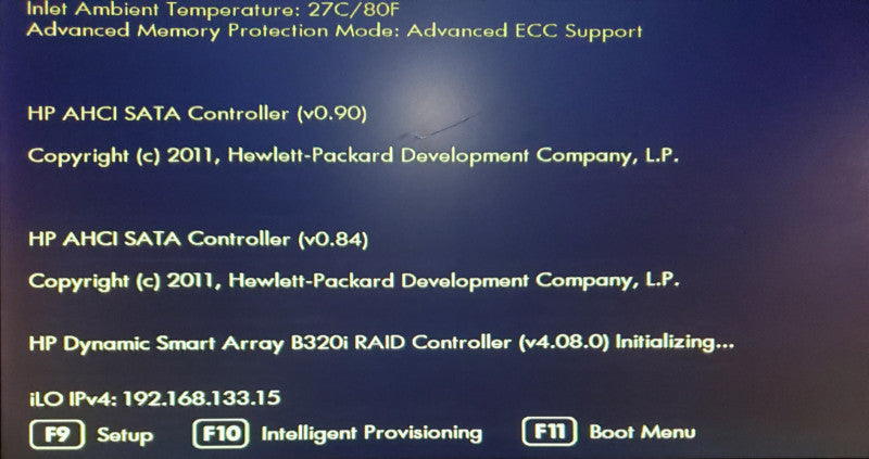 HP ProLiant DL360e Gen8 Xeon E5-2420 v2 48GB DDR3 B320i - No HDD