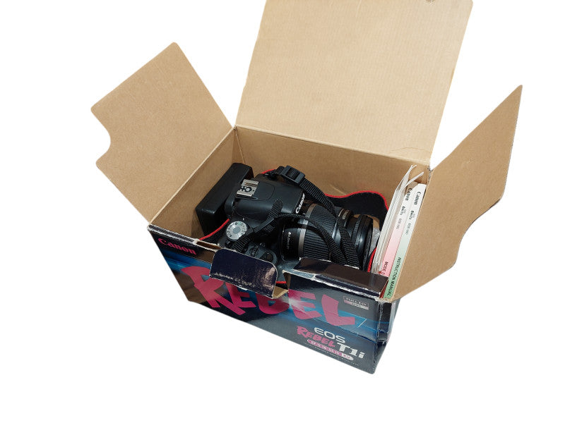 Canon Rebel T1i EOS DSLR Camera DS126231 with 18-55mm EFS Lens =