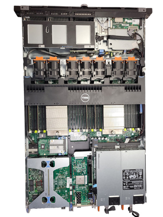 Dell PE R620 1U 2x E5-2695 v2 @ 2.4GHz 32GB DDR3 H310 Mini 2x PSU 2.5" READ $