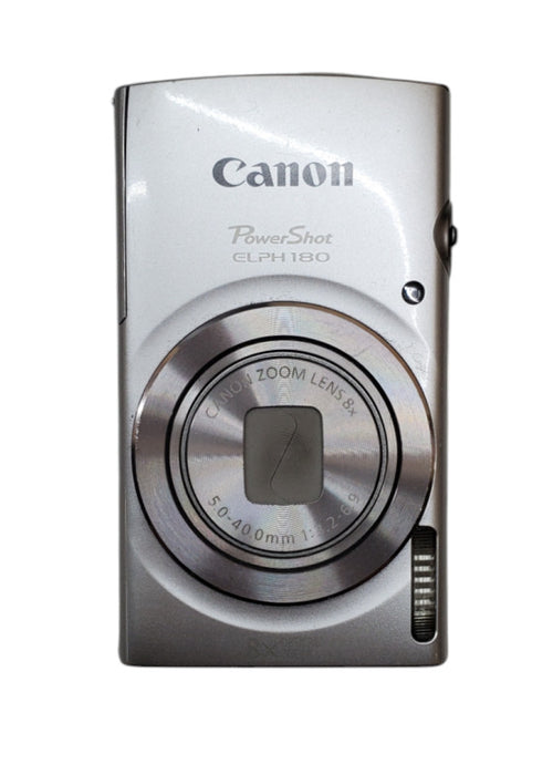 Canon PowerShot ELPH 180 20MP Digital Camera + Battery