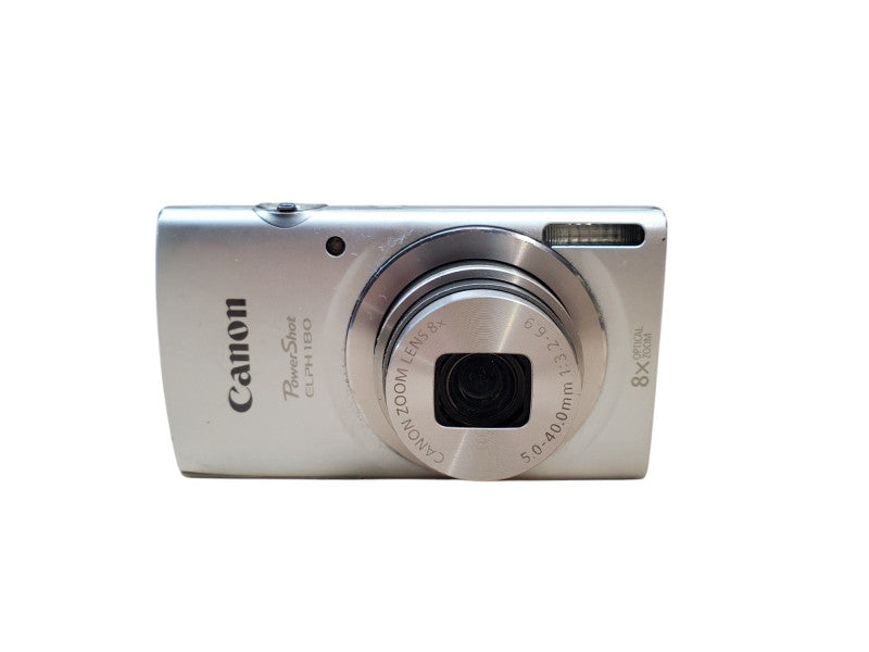 Canon PowerShot ELPH 180 20MP Digital Camera + Battery