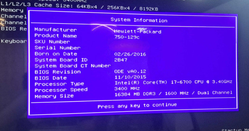 HP ENVY i7-6700 CPU|16GB DDR3 RAM|GeForce GT 730| 2TB HDD