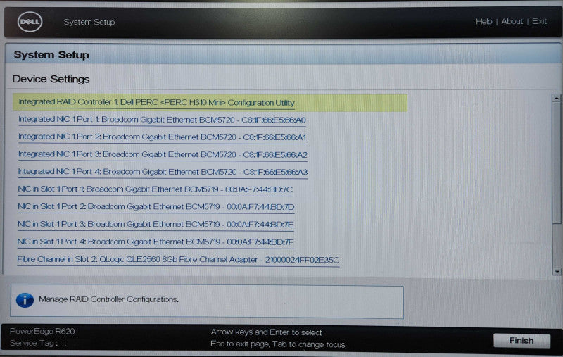 Dell PE R620 1U 4x2.5", 2x Xeon E5-2685v2 2.40GB, 256GB DDR3, H310 Mini Q
