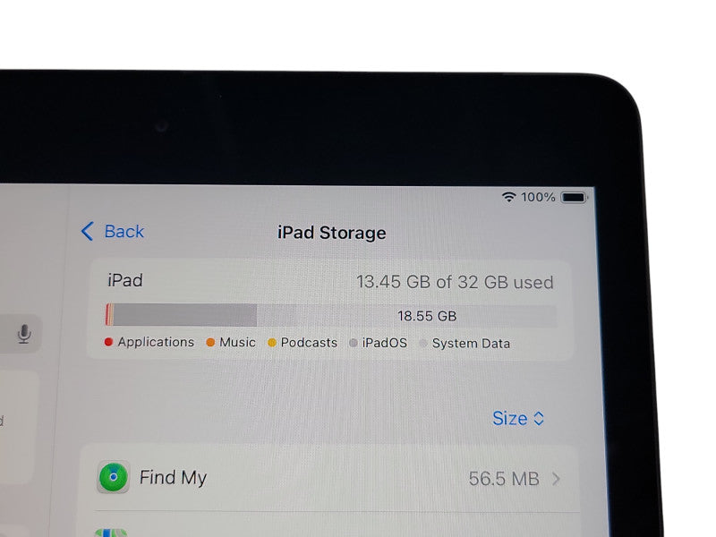 Apple iPad 7th Gen - 32GB - Space Gray [A2200 | Wifi + Cellular]