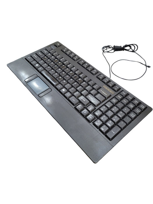 Adesso Industrial Compact Scissor-Switch Touchpad Keyboard AKB-421UB