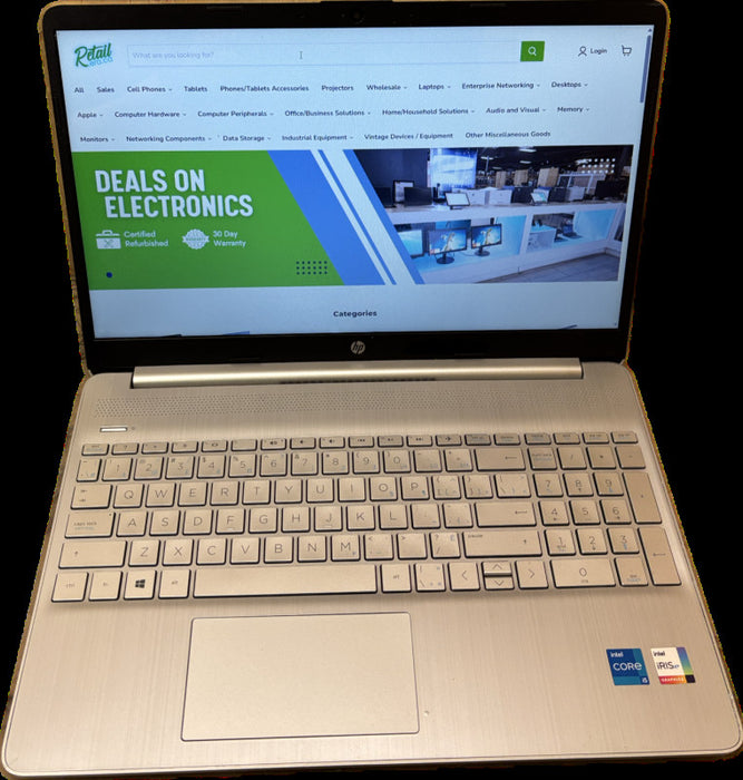 HP Laptop 15 Core i5-1135G7@2.4GHz 16GB RAM 256GB SSD READ  Lap200