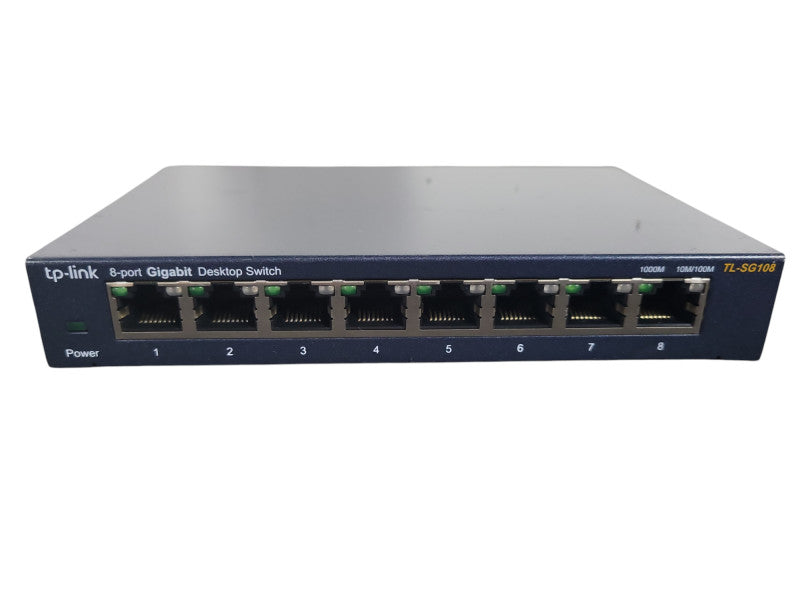 TP-Link (TL-SG108) 8-Port 10/100/1000Mbps Desktop Switch !