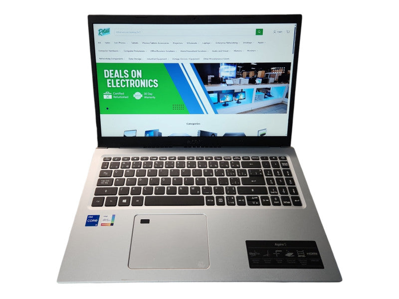 Acer Aspire 5 A515-56, i5-1135G7, 8GB DDR4, 256GB NVMe, PWR, FR Keyboard  Lap200