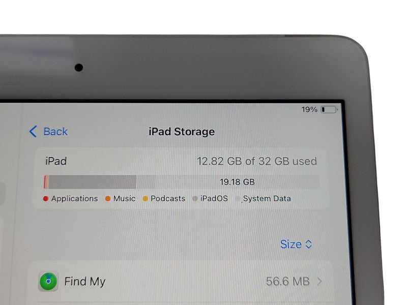 Apple iPad 7th Gen - 32GB - Silver [A2200 | Wifi + Cellular]