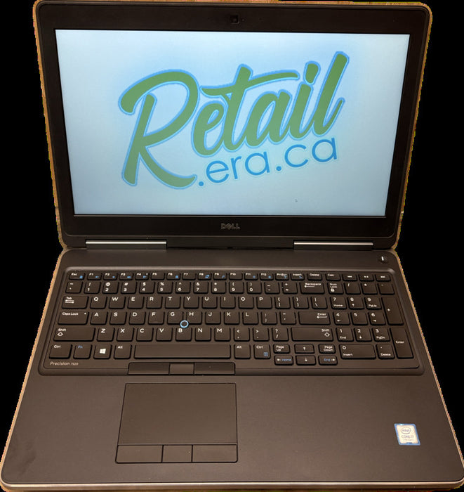 Dell Precision 7520 i7-7820HQ@2.9GHz Radeon Pro WX 2GB GPU 16GB RAM 256SSD