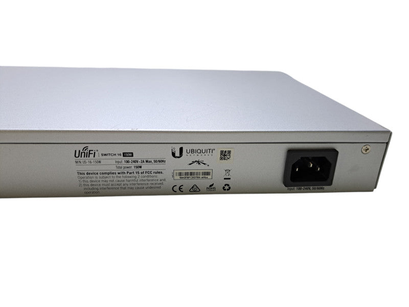 Ubiquiti UniFi US-16-150W | 16-Port Gigabit PoE Managed Switch